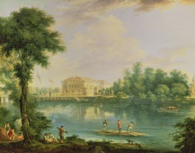 View of the Kamennostrovsky Palace, St. Petersburg by Semen Fedorovich Shchedrin